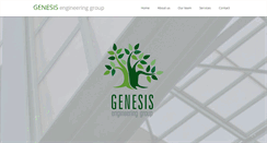 Desktop Screenshot of genesis-engineering.com