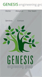 Mobile Screenshot of genesis-engineering.com
